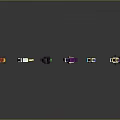 Minecraft Weapons Collection With Colorful Vibrant Designs And Various Styles