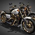 Honda Motorcycle Hyundai Motorcycle 3d model