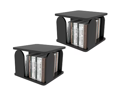 Furniture Bookcase B 3d model