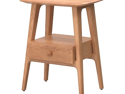 Nordic Simple Bedside Table model