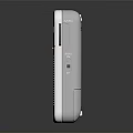 Panasonic White Portable Radio With FM AM Tuner And Compact Design