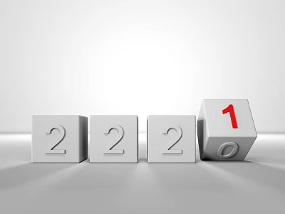 Commercial Equipment Gray Cubes With Number 2 And White Cube Red Number 1 Circular Hole 3d model
