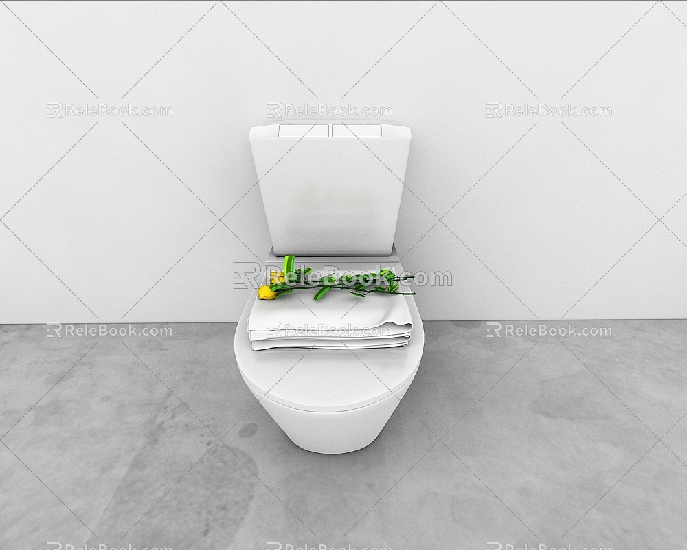 Toilet 3d model