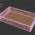 Lightweight Durable Rectangular Brown Corrugated Cardboard Box For Household Items