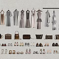 Stylish Women's Clothing Collection With Dresses Tops Coats Bags And Shoes