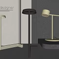Modern table lamp 3d model