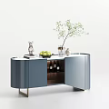 Modern Sideboard Decorative Cabinet Function Cabinet Sideboard 3d model