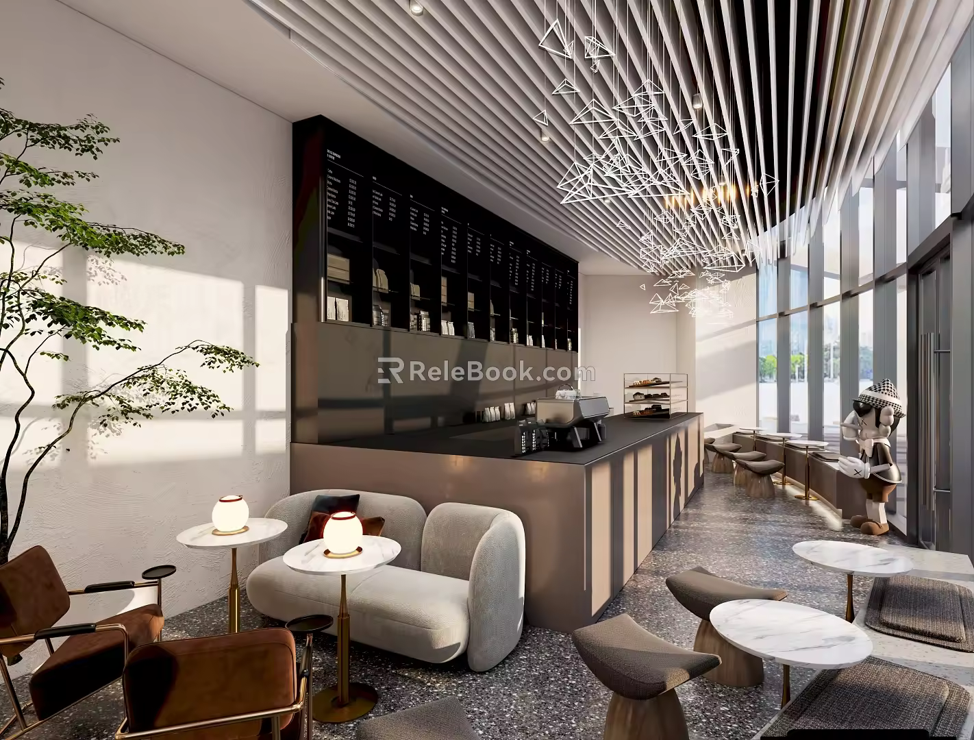 Cafe 3d model