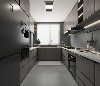 Modern Kitchen 3d model