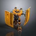 Robot Assistant Small Robot Butler Robot Butler Figure Game Figure 3d model