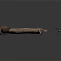 Traditional Wooden Bow And Arrow Weapon With Handcrafted Design Features