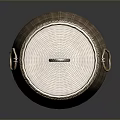 Handwoven Wicker Storage Basket With Lid For Home Organizing And Decorative Use