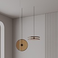 Modern chandelier 3d model