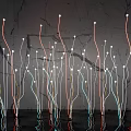 Modern landscape lamp 3d model