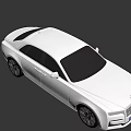 Luxury Silver Sedan With Sleek Exterior Design Large Alloy Wheels And LED Headlights
