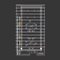 Modern Kitchen Dining Table and Chair Set with Pendant Lights Storage Cabinets and Utensils