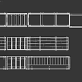 Industrial Equipment With Steel Frame Multi Level Work Platform And Staircase Structure