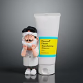 Cartoon Figure With White Headscarf Next To Taylor's Boots Classic Shaving Cream