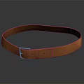 High Quality Brown Leather Belt With Metal Buckle And Classic Style Design