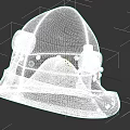 Intricate Vintage Metal Helmet Sculpture With Rivet Details And Historical Design