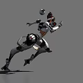 Modern Game Role Game Characters 3d model