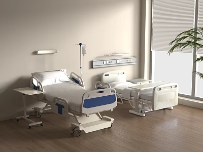 Medical Equipment Bed 3d model