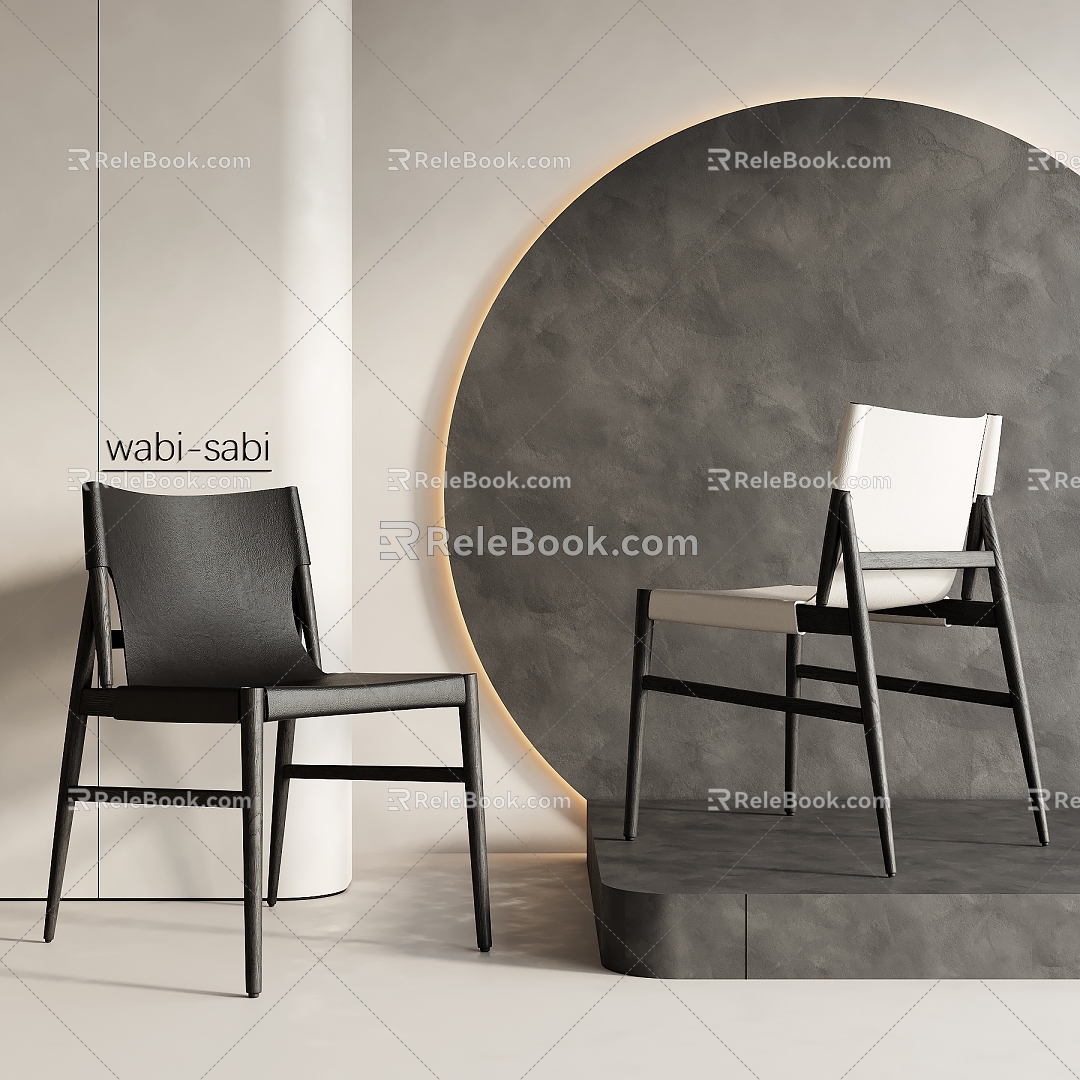 Dining Chair Single Chair 3d model