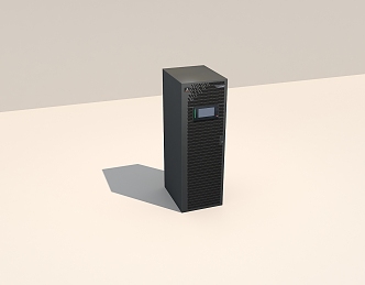 Single-line UPS equipment 3d model