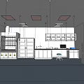 Modern Laboratory 3d model