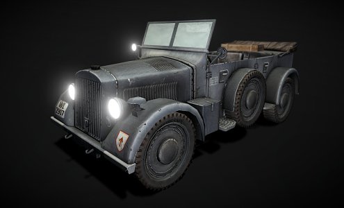 Horch901 official car 3d model