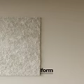 Designer Square Rug With Plush Light Beige Texture For Living Room Interior