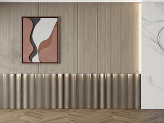 Background wall SU model 3d model