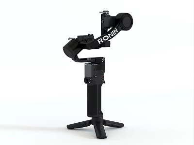 RONIN Smart Machine Stabilizer With Tripod Base And Anti Shake For Professional Use 3d model