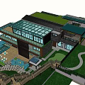 Modern Detached Villa With Large Glass Walls Multi Level Design And Outdoor Terrace