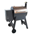 Traeger Wood Fired Grill Commercial Equipment With Mobile Design And Drip Cup Features