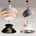 Pendant lamp combination 3d model