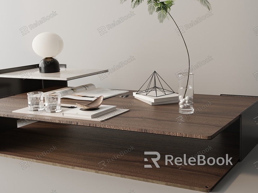 Modern coffee table model