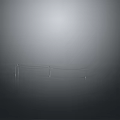Metal Poles With Wires In Gray Tone Serene Environment With Water Reflection