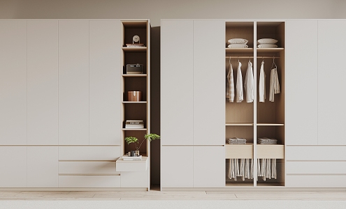 Modern wardrobe 3d model