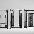 Sturdy Modern Fitness Equipment Collection Featuring Three Different Designs And Models