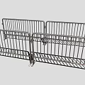 Metal Security Barricades With Steel Frame Construction For Crowd Control And Event Safety