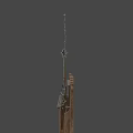 Medieval weapons and weapon racks 3d model
