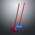 Modern mop bucket mop automatic drying mop bucket mop bucket 3d model