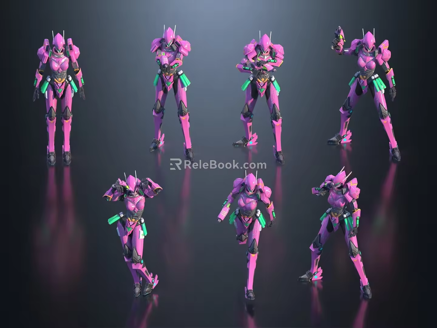 Robot Binding Action Robot Warrior Gundam Mecha Man Science Fiction Man Transformers Mecha Warrior Future Warrior Iron Man Robot 3d model