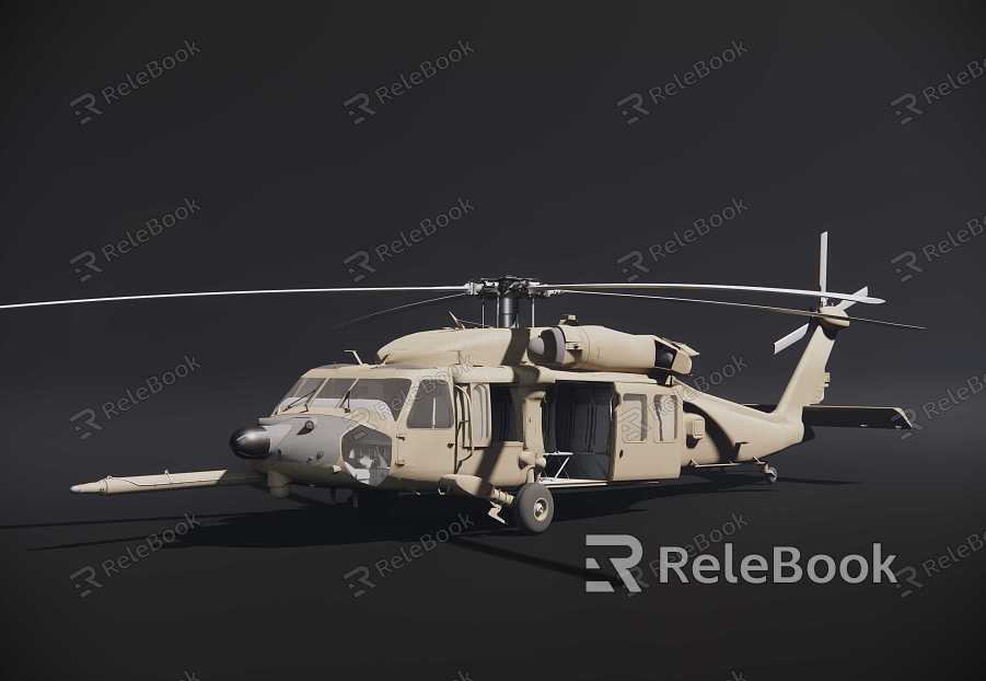 Black Hawk helicopter model