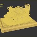 Toy Soldier Toy Tank Tank Toy 3d model