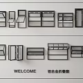 Aluminum Alloy Folding Windows Showcase Various Styles For Home Building Use