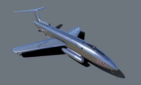 Modern Fighter Martin 3d model