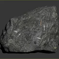 Natural Gray Stone With Rough Surface And Natural Texture For Home Decoration