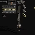 Weapon Parts Collection Featuring Gun Components Magazines Barrels And Sights